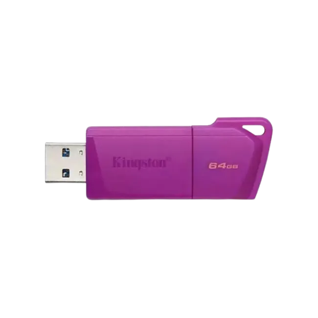 Kingston - USB flash drive - 64 GB - USB 3.2 Gen 1 - NEON Purple-2