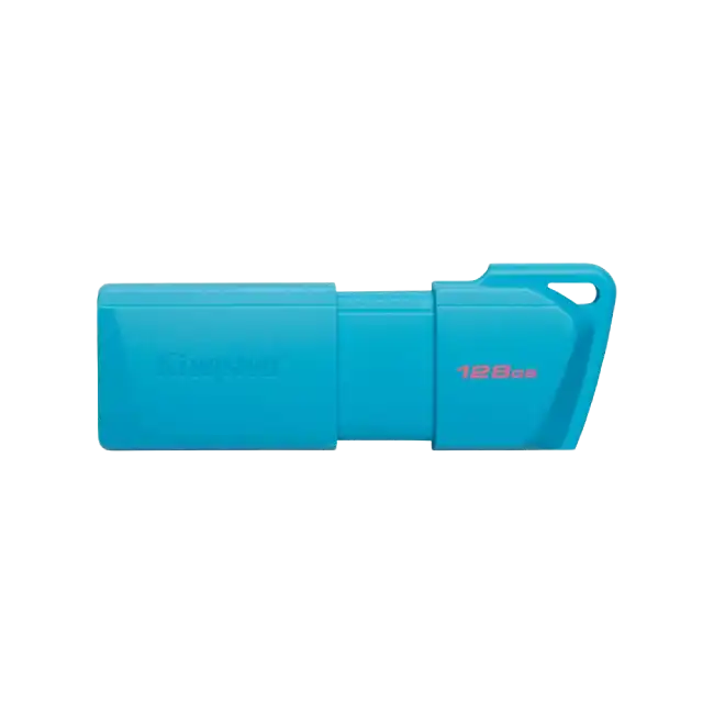 Kingston - USB flash drive - USB 3.2 Gen 2 - NEON Aqua Blue