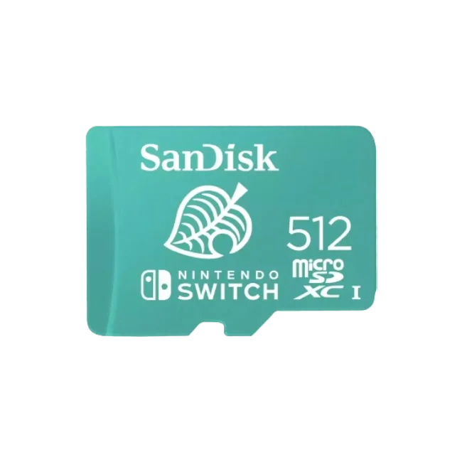 SanDisk Nintendo Switch - Tarjeta de memoria flash - 512 GB - UHS-I U3 / Class10 - microSDXC UHS-I