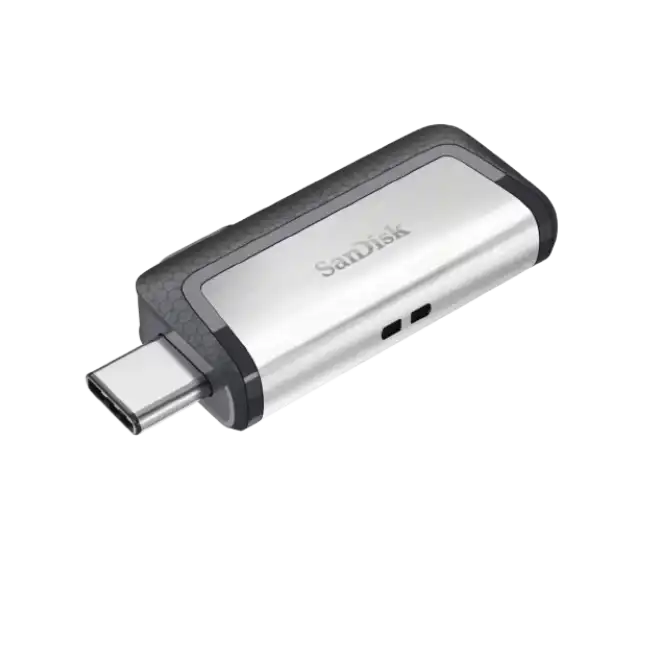 SanDisk Ultra Dual - Unidad flash USB - 64 GB - USB 3.1 / USB-C - para Intel Next Unit of Computing 12 Pro Kit - NUC12WSKi3-2