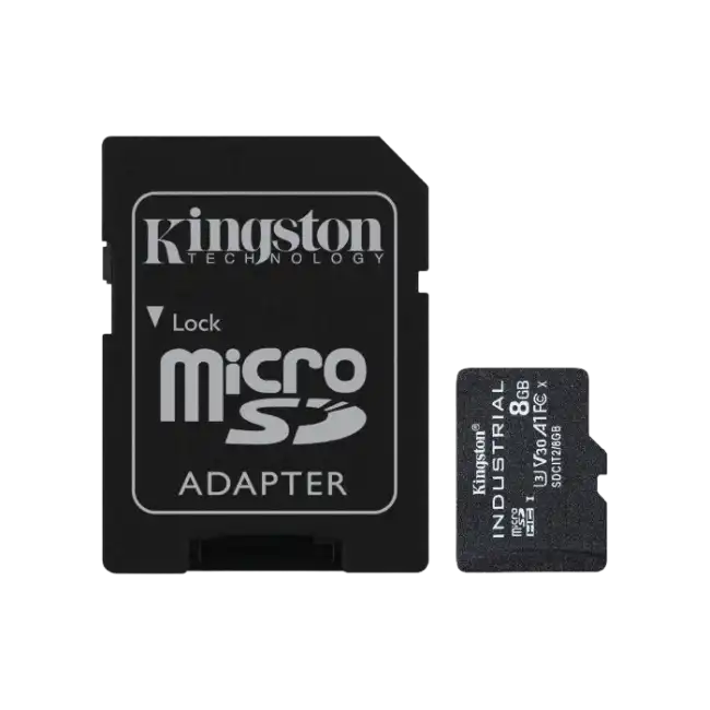 Kingston - Flash memory card - miniSDHC - V30 Card + Adapter
