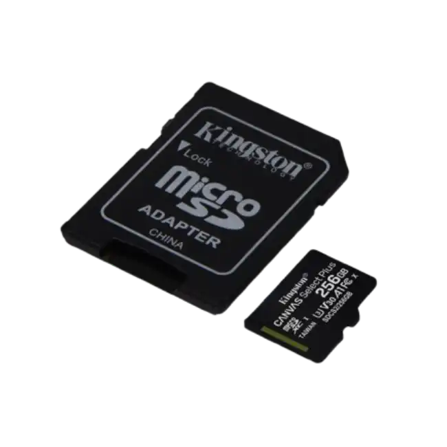 Kingston - Flash memory card - miniSDHC - V30 Card + Adapter
