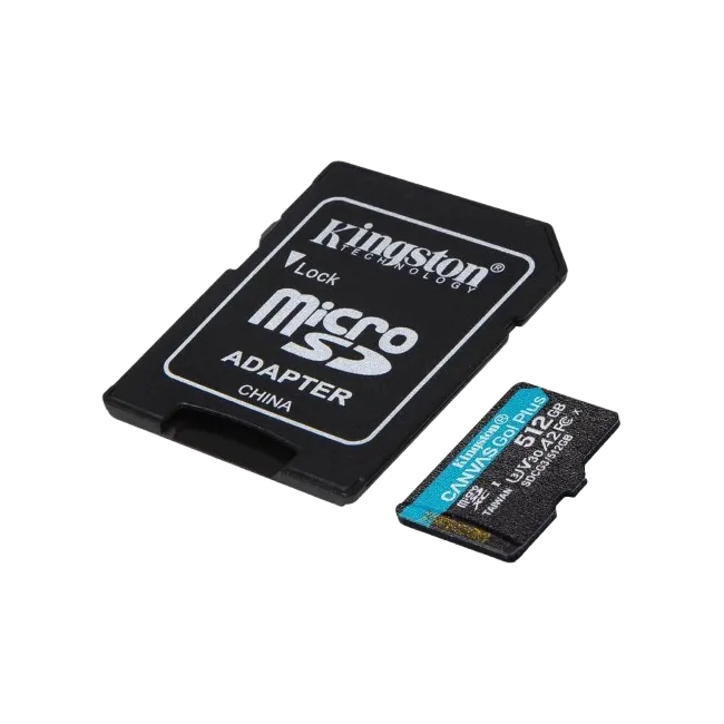 Kingston - Flash memory card - microSDHC - 512GB microSDXC Canvas Go Plus