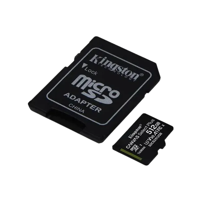 Kingston - Flash memory card - microSDHC - 512GB microSDXC Canvas Select