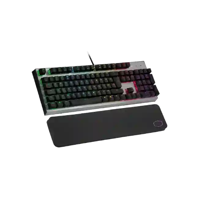 Teclado Gamer Cooler Master Usb CK351 Switch Rojo CK-351-SKOR1-U