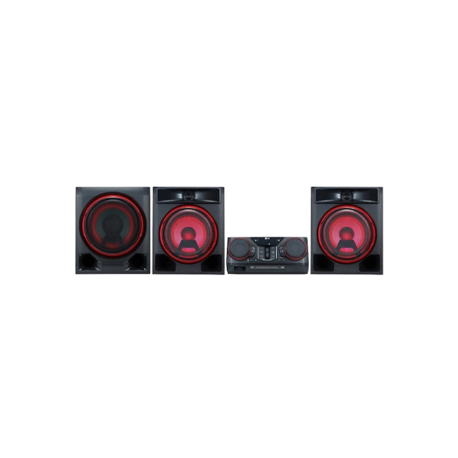 Equipo de Sonido LG XBoom CK57 de 1100W RMS Multi Bluetooth TV Sound Sync Karaoke