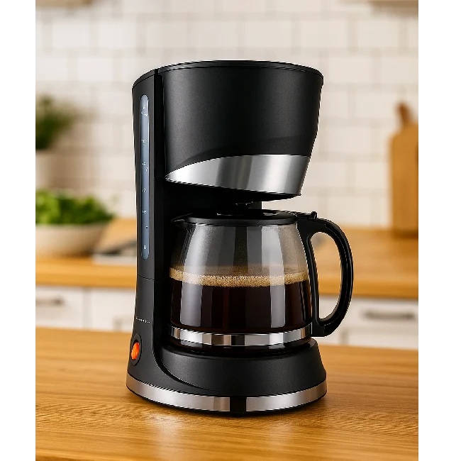 Cafetera Sankey CM-1228 12 Tazas 1.2L 110V 60Hz 800W Color Negro