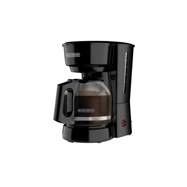 Cafetera Black+Decker CM0941B 12 Tazas Jarra de Vidrio Color Negro