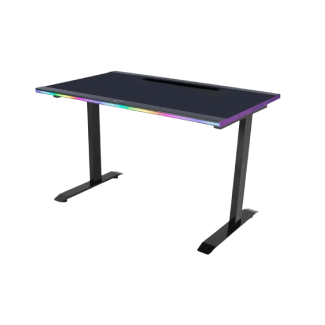 Escritorio Para Computadora Gamer Cooler Master GD120 Color Negro con Morado A1 CMI-GD120-PRA1