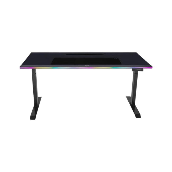 Escritorio Para Computadora Gamer Cooler Master GD120 Color Negro con Morado A1 CMI-GD120-PRA1