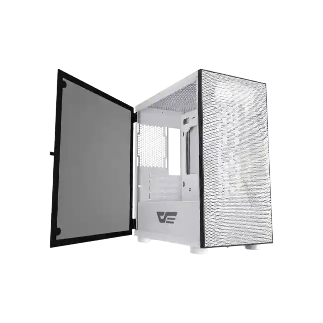 CASE DARKFLASH DLM21 M-ATX MEDIA TORRE COLOR BLANCO