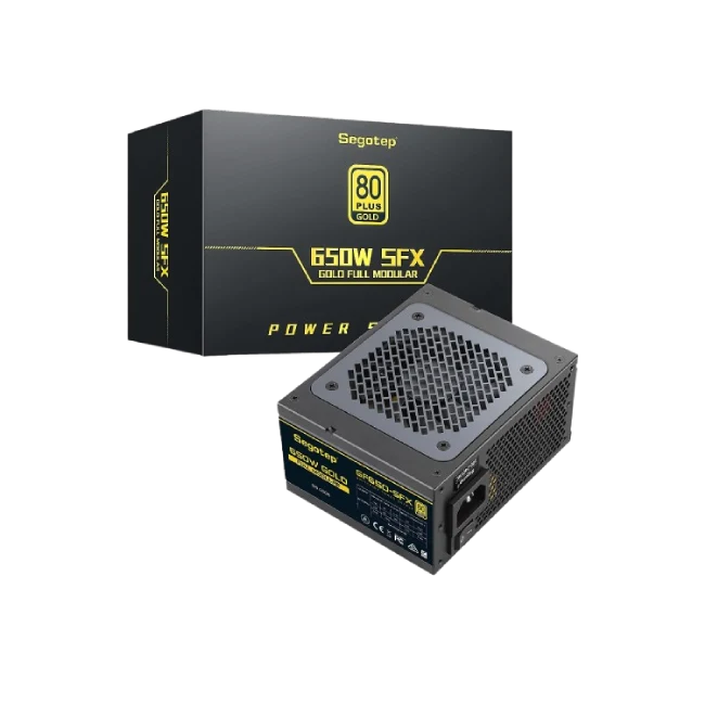 FUENTE DE PODER SEGOTEP 80+ GOLD 650W