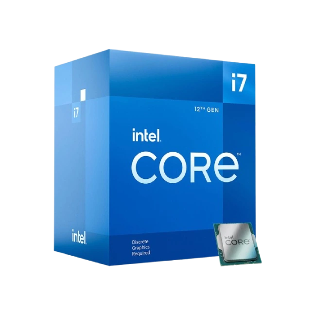 Intel Core i7 12700F - 2.1 GHz - 12 núcleos - 20 hilos - 25 MB caché - LGA1700 Socket - Caja