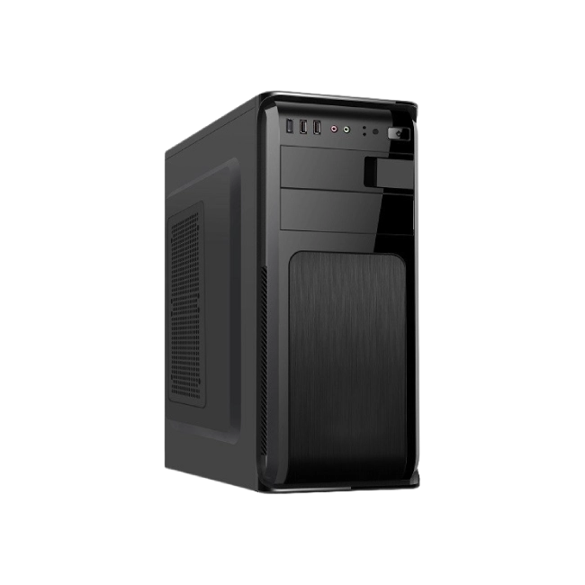 Xtech XTQ-209 - Torre - ATX 600 vatios - negro - USB/Audio-4