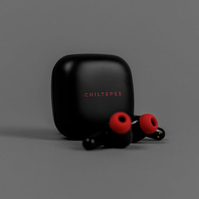 Audífonos Chiltepes + estuche negro-7