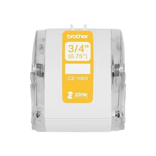 Rollo de cinta adhesiva Zero Ink. 3/4" (0.75"- 19mm) 5mts Roll Cassette