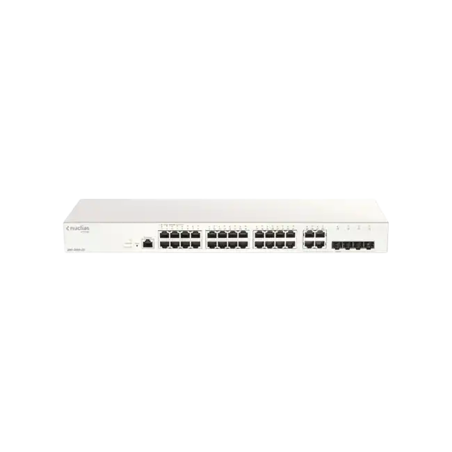 Switch Cloud de 24 puertos + 4 puertos GbE/SFP combo
