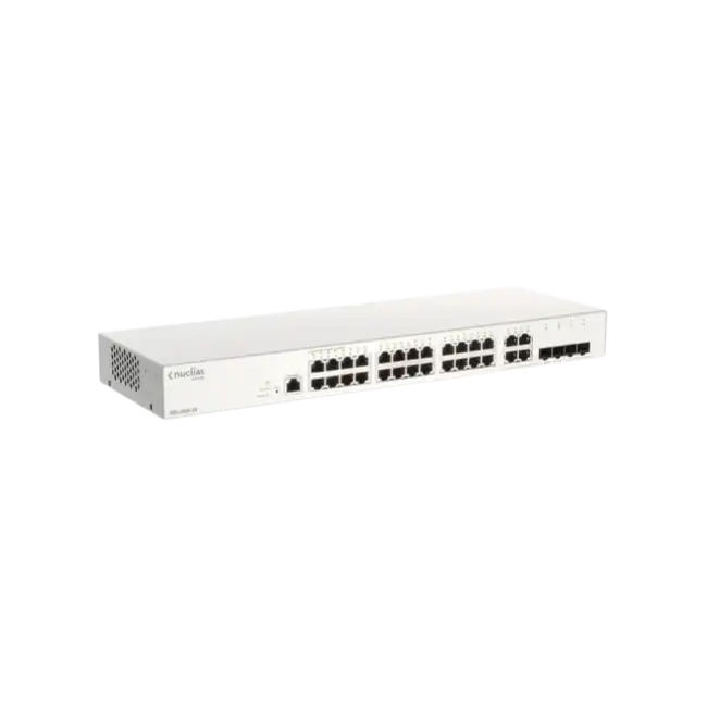 Switch Cloud de 24 puertos + 4 puertos GbE/SFP combo