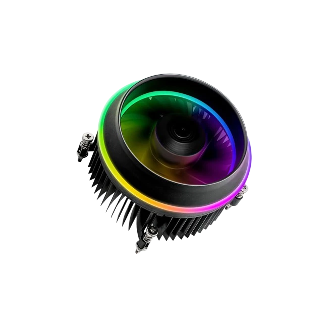 VENTILADOR PARA PROCESADOR DARKFLASH SHADOW PRO PWM RGB LED COLOR NEGRO