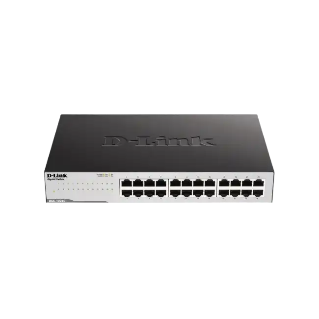 Switch de 24 puertos 10/100/1000 (RACK)