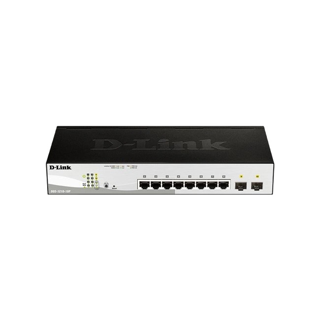 10-PORT POE WEB SMART SWITCH