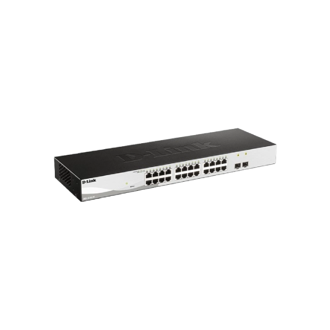 24-Ports 10/100/1000Mbps + 2-Ports SF