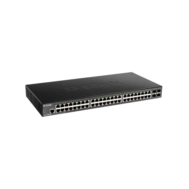 Switch L3 de 48 puertos + 4 Puertos SFP+ (Apilamiento)