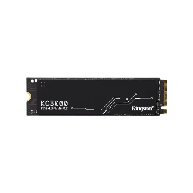 Kingston KC3000 - SSD - 512 GB - interno - M.2 2280 - PCIe 4.0 (NVMe) - para Intel Next Unit of Computing 12 Pro Kit - NUC12WSKi5
