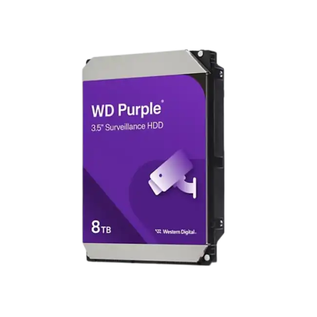 WD Purple WD85PURZ - Disco duro - 8 TB - interno - 3.5" - SATA 6Gb/s - 5640 rpm - búfer: 256 MB