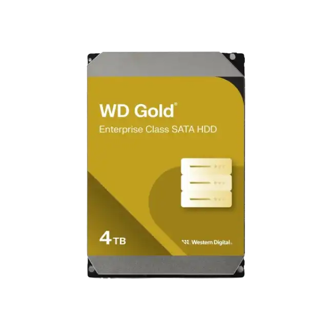 Western Digital - Hard drive - Internal hard drive - 4 TB - 3.5" - 7200 rpm - Serial Attached SCSI 3 - WD4004FRYZ