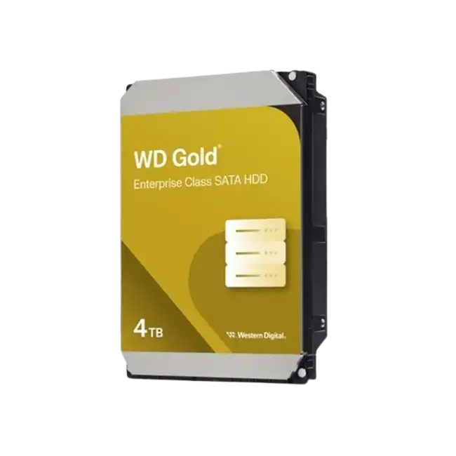 Western Digital - Hard drive - Internal hard drive - 4 TB - 3.5" - 7200 rpm - Serial Attached SCSI 3 - WD4004FRYZ