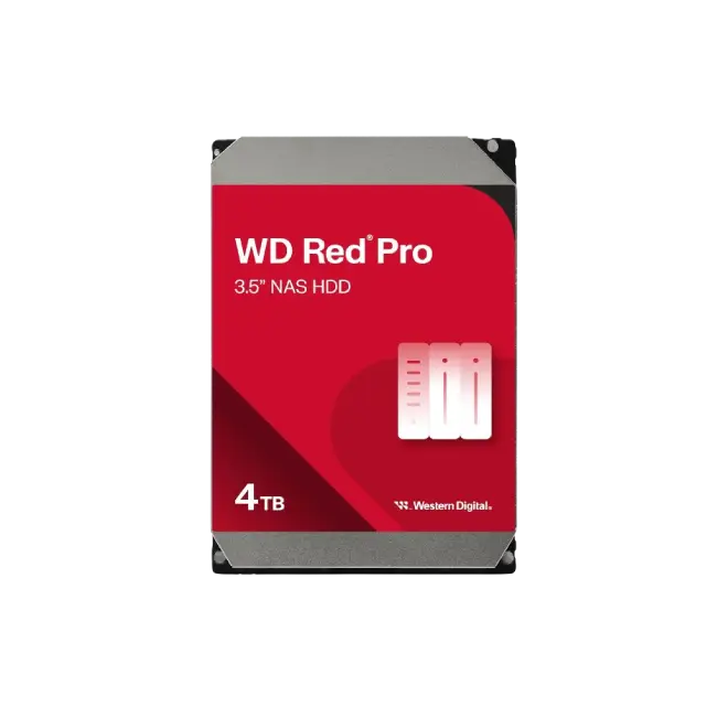 Western Digital WD Red Plus NAS Hard Drive - Internal hard drive - 10 TB - 3.5" - 7200 rpm - Serial ATA