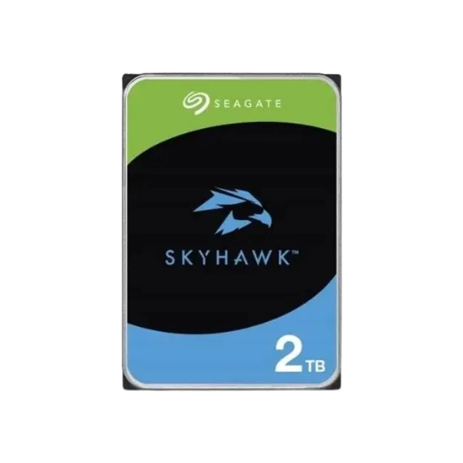 Seagate SkyHawk ST2000VX017 - Disco duro - 2 TB - interno - 3.5" - SATA 6Gb/s - búfer: 256 MB - con Recuperación de datos Seagate Rescue de 3 años