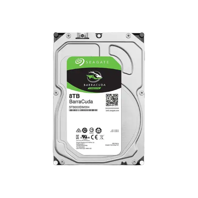 Seagate Barracuda ST8000DM004 - Disco duro - 8 TB - interno - 3.5" - SATA 6Gb/s - búfer: 256 MB-1