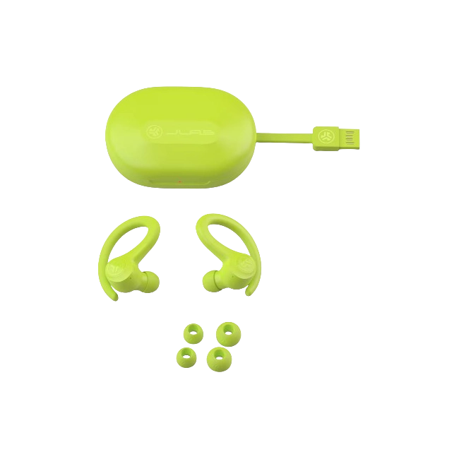 Audifonos Inalambrico JLAB EBGAIRSPRTRYEL124 GO Sport Color Amarillo Neon