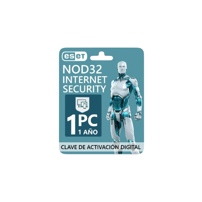 ANTIVIRUS ESET INTERNET SECURITY 1 AÑO 1 DISPOSITIVO