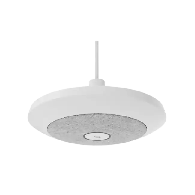 Logitech - Kit de montaje (montaje de techo, soporte del micrófono) - para micrófono - blanco - se puede instalar en el techo, colgante - para Rally Mic Pod; Room Solution Large