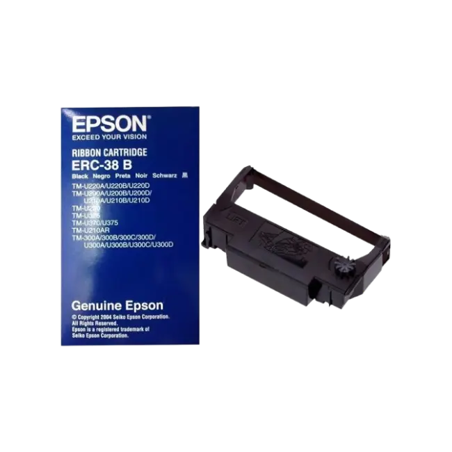 CINTA ERC-38B PARA COLOR NEGRO TM-U EPSON