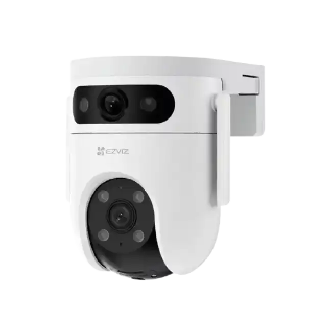 Ezviz 3MP/2K Cámara Wi-Fi de doble lente con paneo e inclinación - Audio bidireccional - 3MP - Exterior - H.265 - Focal fija 2.8 mm y 6 mm - 2304 × 1296 - DWDR - 12V - MicroSD