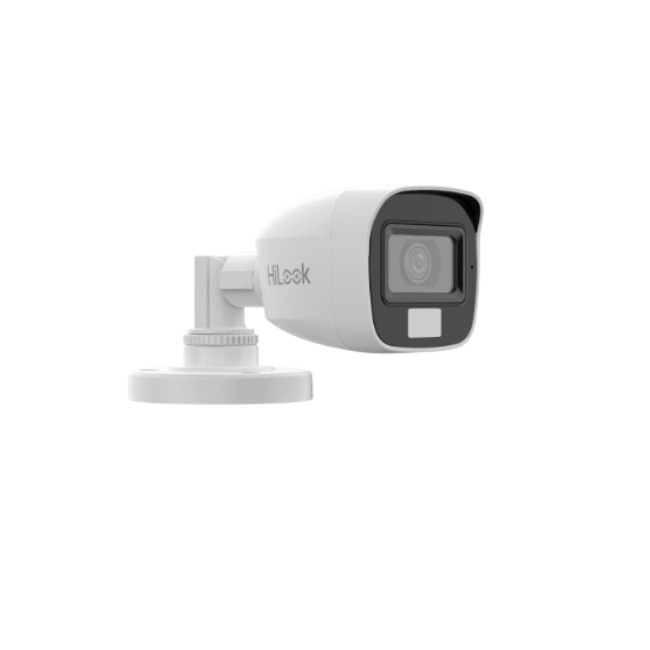 HiLook - Surveillance camera - THC-B127-LPS Bullet 1080P 20m White Light+20M IR Outdoor white light