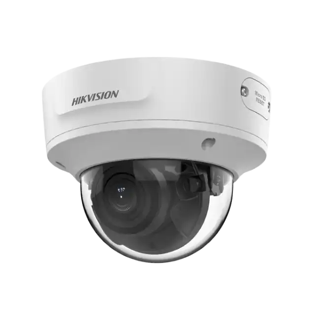Hikvision 6MP Cámara de red tipo domo varifocal Dual Light MD 2.0 - Micrófono incorporado - 6MP - Exterior - H.265+ - Varifocal motorizada 2.8 a 12 mm - 3200 × 1800 - WDR 120DB - IP67 - IK08
