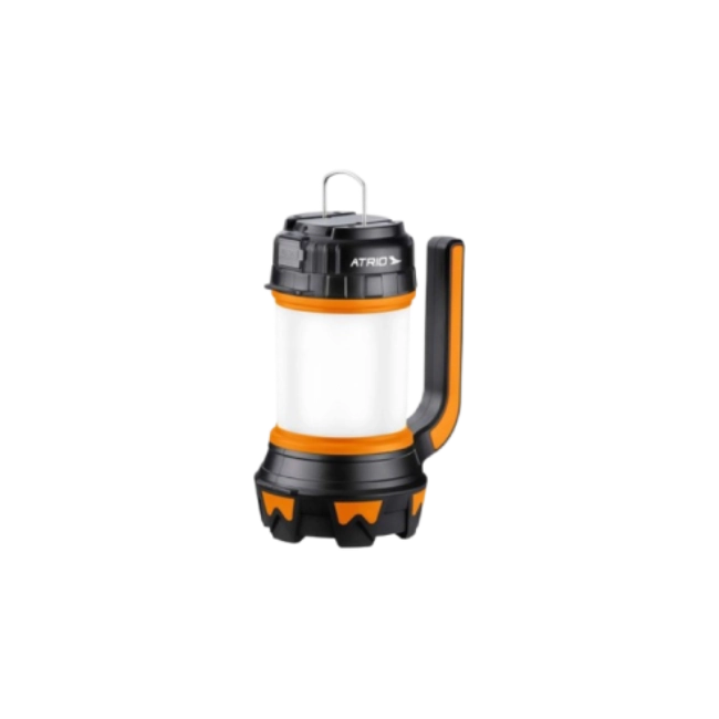 LINTERNA ATRIO RECARGABLE LAT 3W COB 140L + FRONT 1W LED 100L 2000mah
