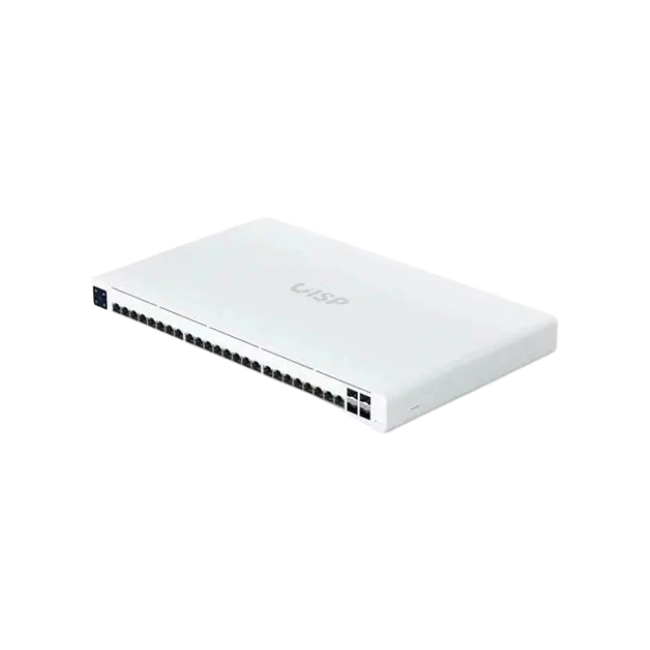 Ubiquiti UISP Switch Pro 220W (27V) PoE switch with (24) GbE RJ45 ports