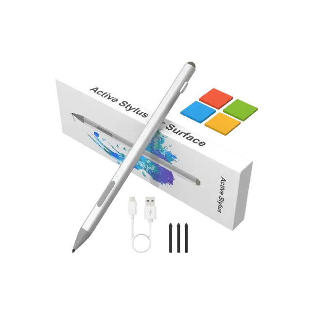 LAPIZ PARA MICROSOFT SURFACE COLOR PLATEADO