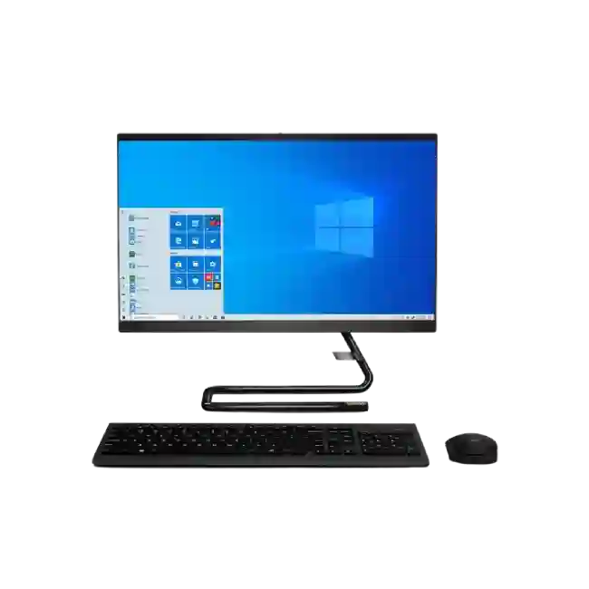 Computadora Todo en Uno Lenovo 3 22ADA05 AMD Athlon Silver 3050U 1TB HDD 4GB RAM 21.3" 1920x1080 Touchscreen Win10 Color Negro Seminueva
