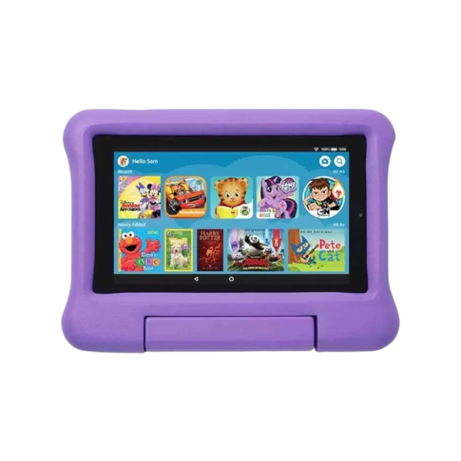 Tablet Amazon Fire HD 8 Kids 2022 Pantalla HD 8" 32GB Con Funda (lanzamiento 2022), morado