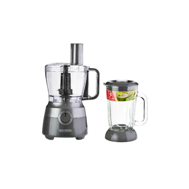 Procesador de Alimentos Black+Decker FP5501 y Licuadora Para Rebanado 600 Watts