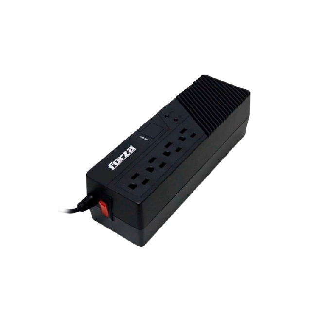 Regulador de Voltaje Forza FVR-1011 4 Toma Corrientes 1000VA 500W