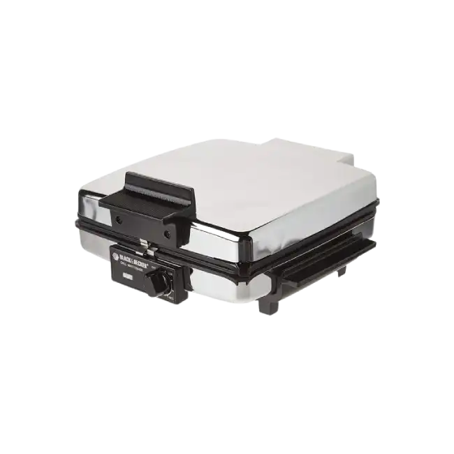 Waflera Black+Decker G49TD 4 Rodajas Acero