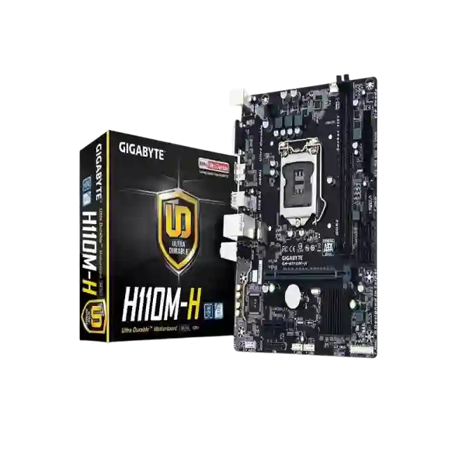 Tarjeta Madre Gigabyte GA-H110M-H Intel 6TH/7TH GEN LGA1151 2DIMM-DDR4